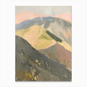 'The Mountains' Canvas Print