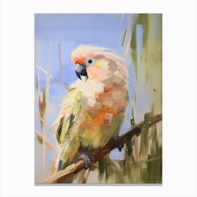 Bird Painting Parrot 3 Canvas Print