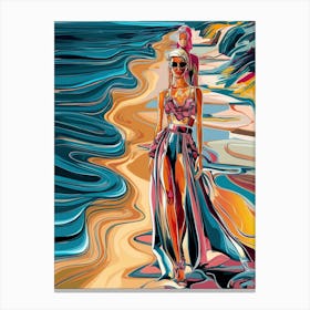 Fashion Painting Canvas Print