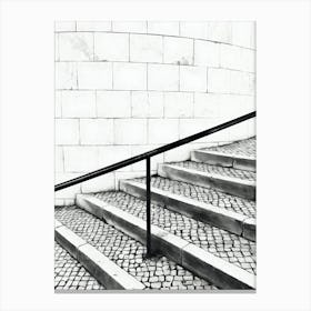 Urban Staircase Lisbon Canvas Print