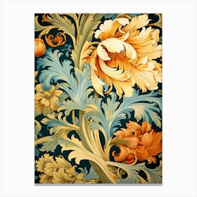 Floral Wallpaper 301 Canvas Print