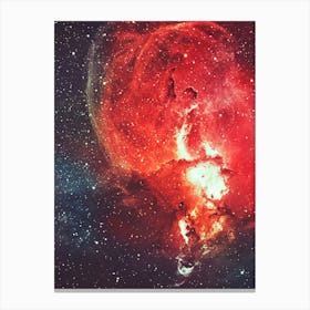 Deep space, mashups #5 — space poster Canvas Print