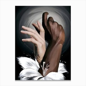 Hand Of Love Canvas Print