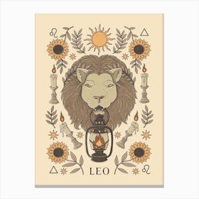 Leo Canvas Print