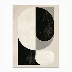 Nagasaki Stone Park Bauhaus Minimalist Canvas Print