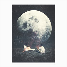 My Moon My Man My Love Canvas Print
