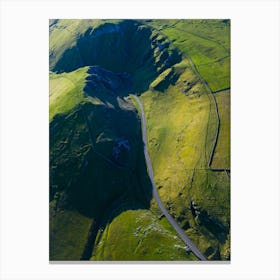 Aerial View Of The Dales 27 Canvas Print