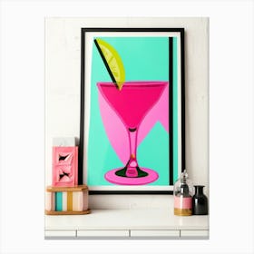 Pink Martini Print Canvas Print