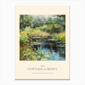 Cottage Garden Poster Fairy Pond 3 Canvas Print