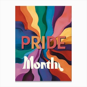 Pride Month Canvas Print