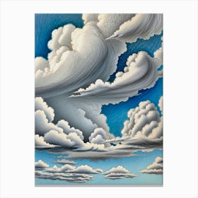 Clouds In The Sky Canvas Print