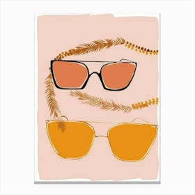 Sunglasses Canvas Print