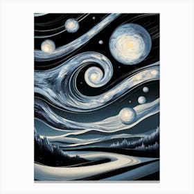 Starry Night 22 Canvas Print