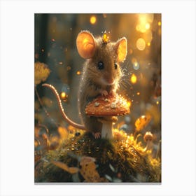 Fairy Mouse Canvas Print