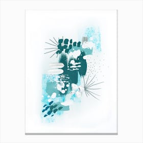 Abstract Mint 3 Canvas Print