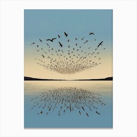 Birds In Flight Canvas Print Canvas Print