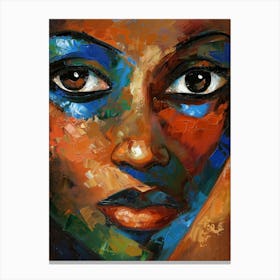 African Woman 140 Canvas Print