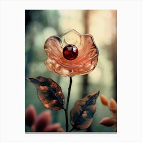 Resin, Glass Flower 3, Magical, Fantastical, Deamy Canvas Print