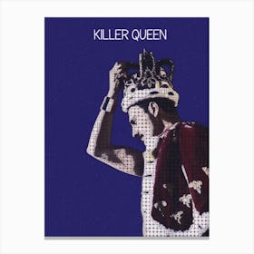 Killer Queen Freddie Mercury Queen Canvas Print