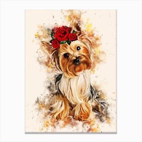 Yorkshire Terrier Canvas Print