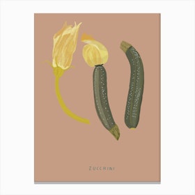 Zucchini Canvas Print