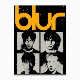 Blur band music 5 Canvas Print