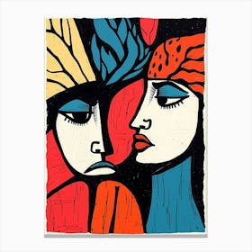 Two People In Love Toile