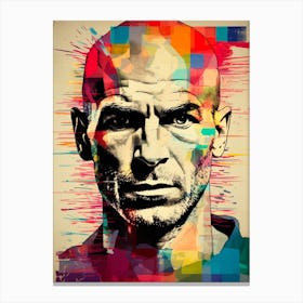 Zinedine Zidane (1) Canvas Print