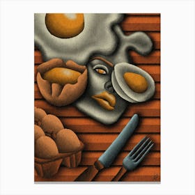 It's All About Eggs Canvas Print