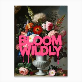 Bloom Wildy 1 Canvas Print