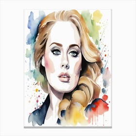 Adele 1 Canvas Print