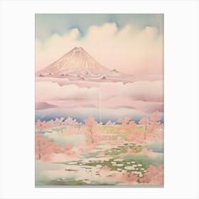 Mount Iwate In Iwate, Japanese Landscape 2 Canvas Print