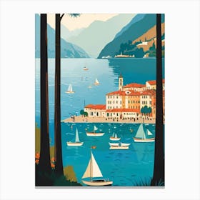 Lake Como 1 Canvas Print