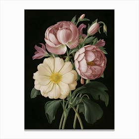 A Close Up Illustration Of A Bouquet Of Flowers Hi Jvozyu8yty Hp1akkbrnnq Ertpq Ucslamsbbdj8iytg 1 Canvas Print