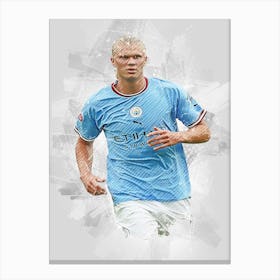 Erling Haaland Manchester City Canvas Print