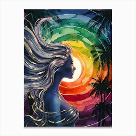 Mermaid Canvas Print