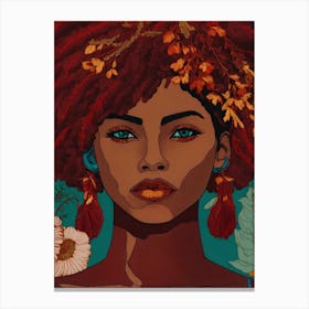 Afrofuturism Boho Canvas Print