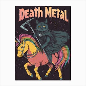 Death Metal Canvas Print