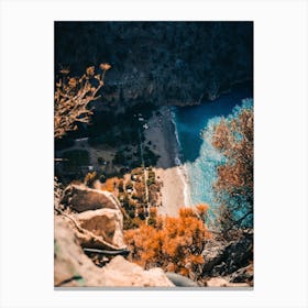 View From A Cliff Canvas Print