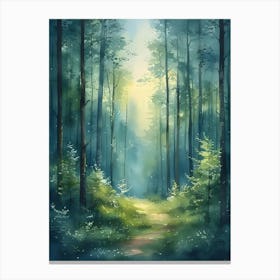 Forest Path 6 Canvas Print