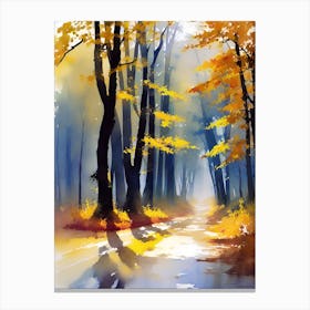 Autumn In The Woods 3 Canvas Print