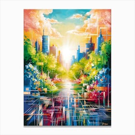 Cityscape Canvas Print