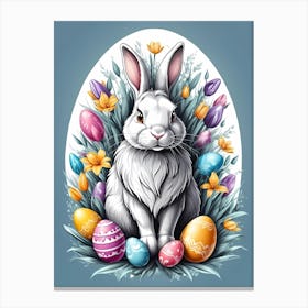 Easter Bunny 7 Canvas Print