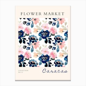 Flower Market 15 Canvas Print