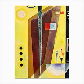 Wassily Kandinsky Abstract By Person 5 Canvas Print