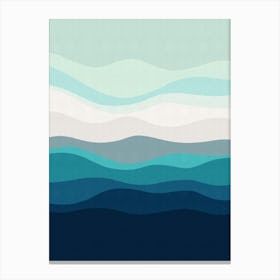 Sea ​​waves 1 Canvas Print