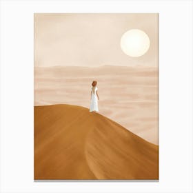 Endless Dunes Canvas Print