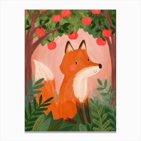 Orchard Fox Canvas Print