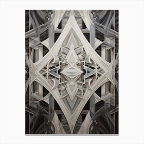 Geometric Reflections Abstract 10 Canvas Print