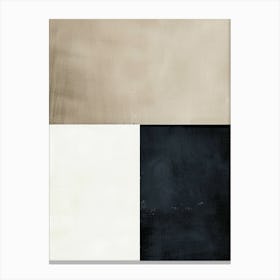 Natural Equilibrium Minimalist Style Canvas Print